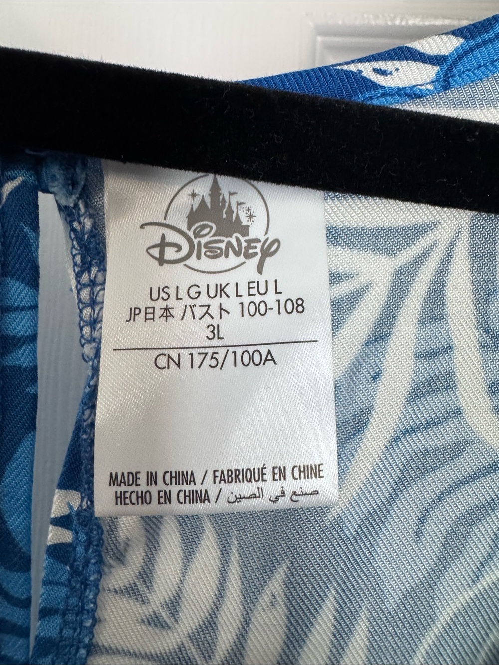 Disney Blue and White Floral Mickey & Donald Dress - Picture 3 of 7